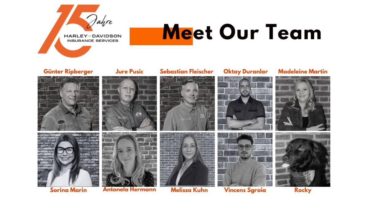 Meet Our Team - Harley Davidson Insurance Service